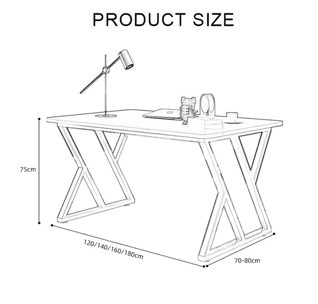 Arbaz Office Desk, Sintered Stone-Weilai Concept