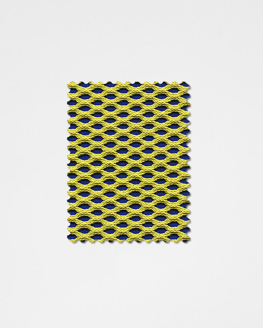 Yellow-21 | 3D Solid Knitted Cotton Swatch-Weilai Concept