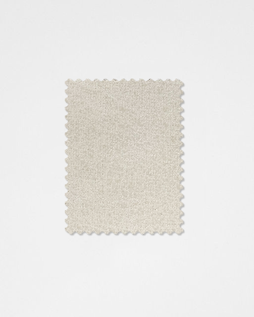 Ivory White-03 Leathaire Fabric Swatch-Weilai Concept