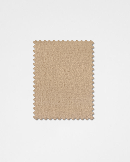 Light Khaki-07 Velvet Fabric Swatch-Weilai Concept