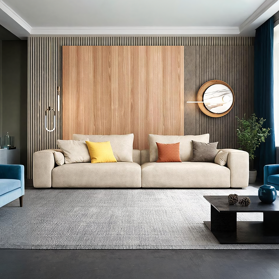 R87 Calvin Two Seater, Three Seater, Four Seater Sofa, Leathaire