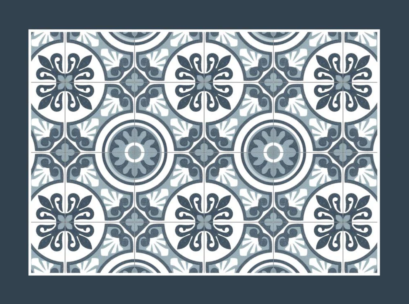 Native Ortigia Vinyl Table Mat 33x45cm (Set of 4)