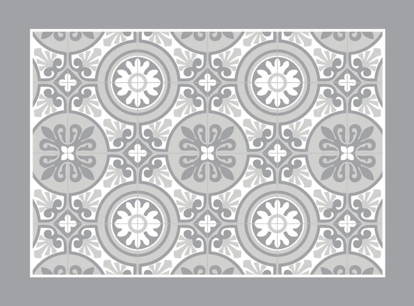 Native Sicily Vinyl Table Mat 33x45cm (Set of 4)