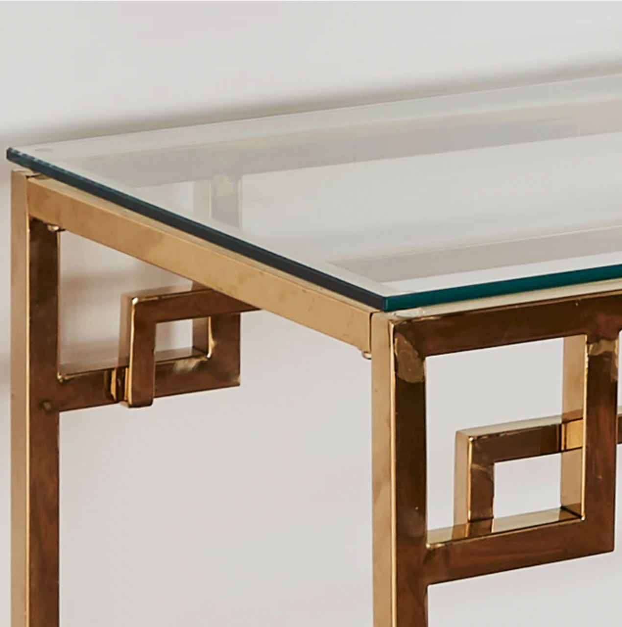 Native Cesar Gold Console Table