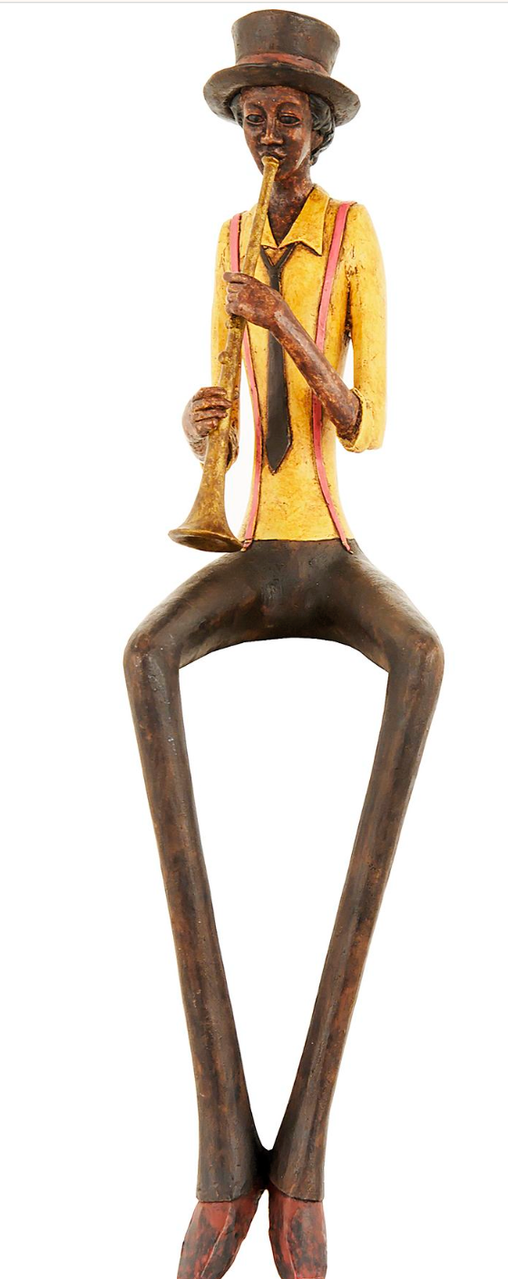 Sitting Jazz Band Trumpeter