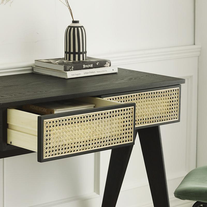 Lambeth Office Desk, Black | Weilai Concept
