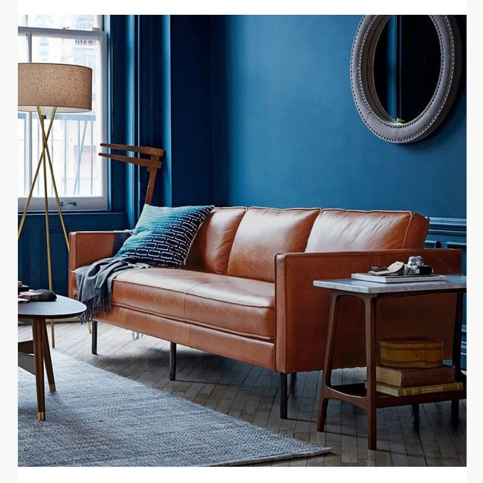 Barbican Two Seater, Three Seater Sofa, Real Leather