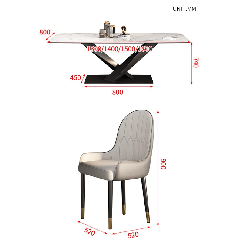 Sanders Dining Table, Sintered Stone
