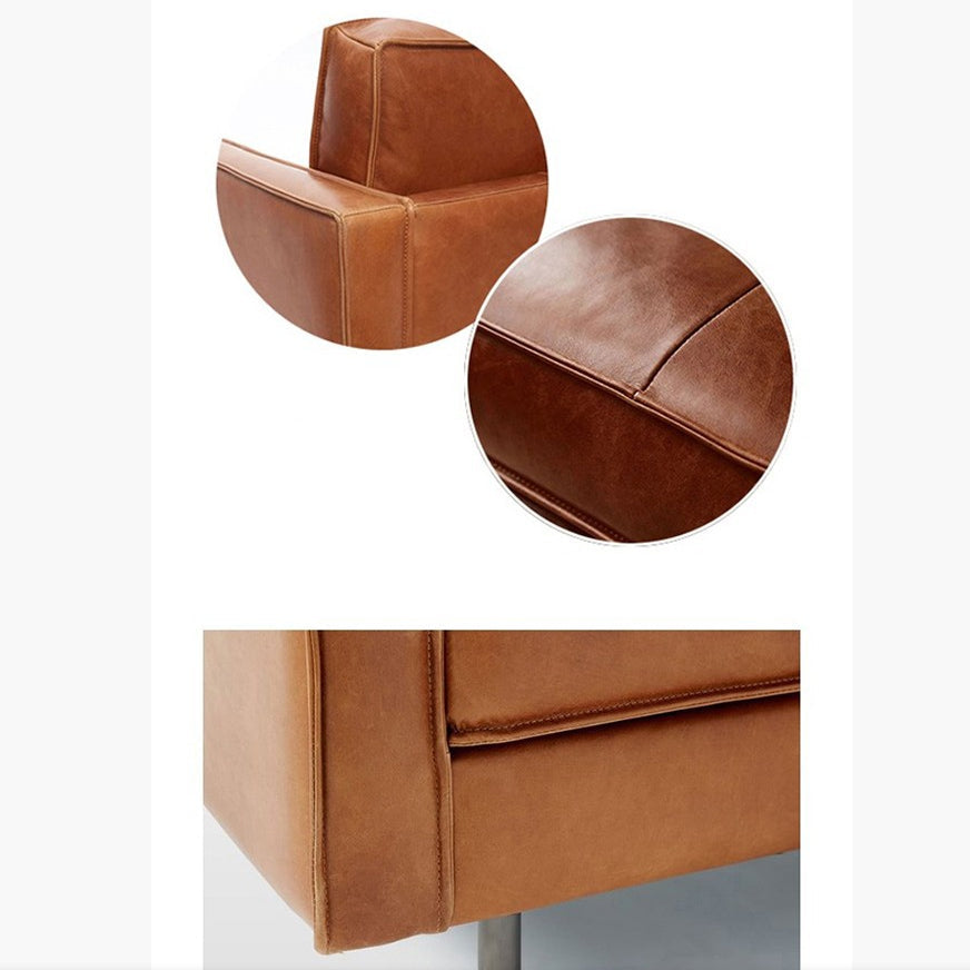 Barbican Two Seater, Three Seater Sofa, Real Leather