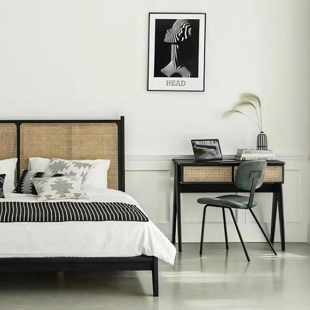 Lambeth Office Desk, Black