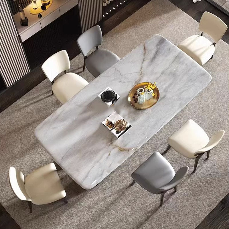 Sophia Dining Table, Marble-Weilai Concept