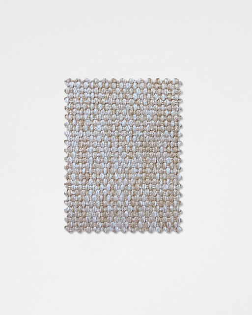 Oat Brown-01 Linen Fabric Swatch-Weilai Concept