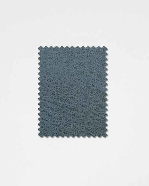 Blue-01 Leathaire Fabric Swatch-Weilai Concept