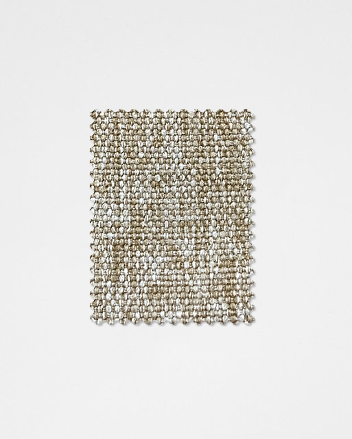 Clay Brown-02 Linen Fabric Swatch-Weilai Concept
