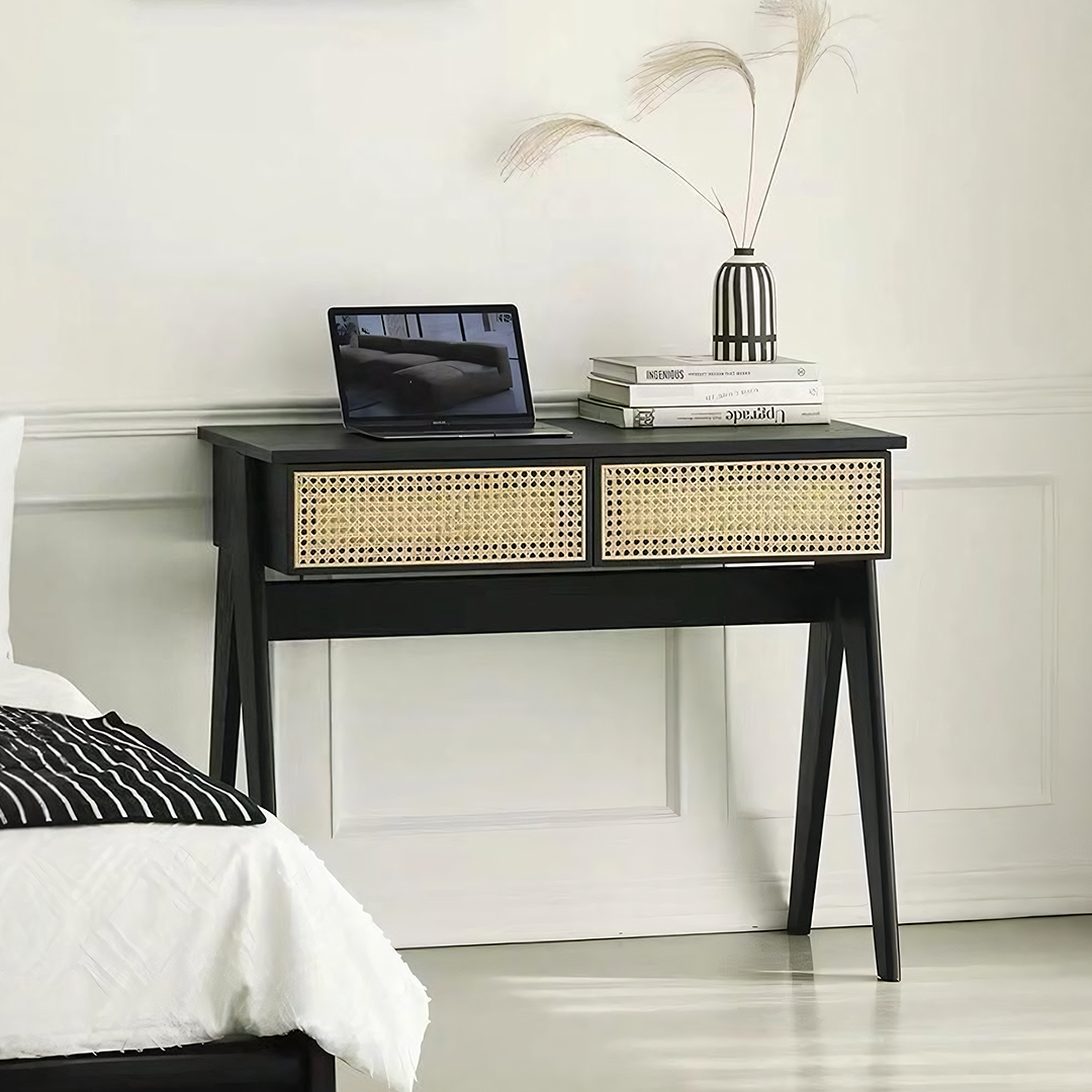 Lambeth Office Desk, Black