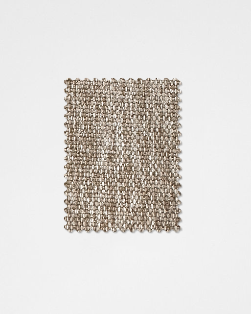 Moss Brown-03 Linen Fabric Swatch-Weilai Concept