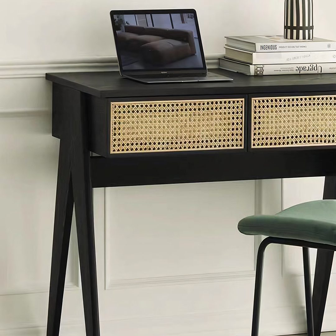 Lambeth Office Desk, Black