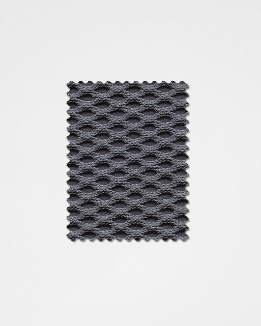 Dark Grey-05 | 3D Solid Knitted Cotton Swatch-Weilai Concept