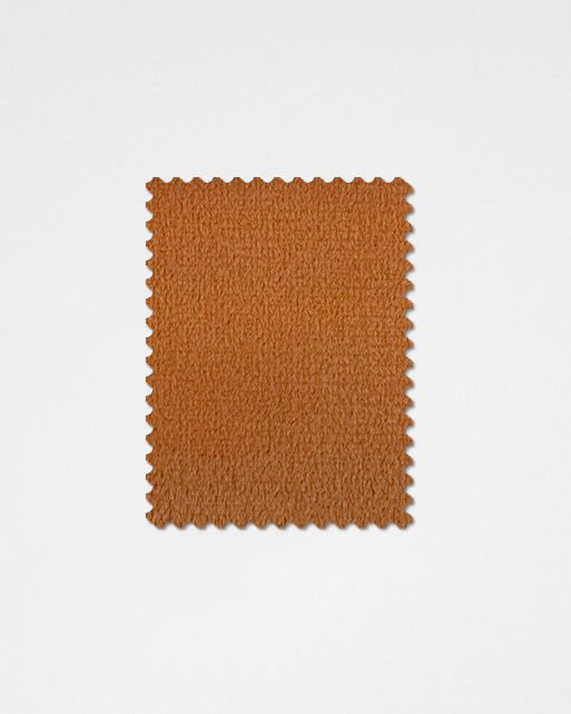 Caramel-06 Velvet Fabric Swatch-Weilai Concept