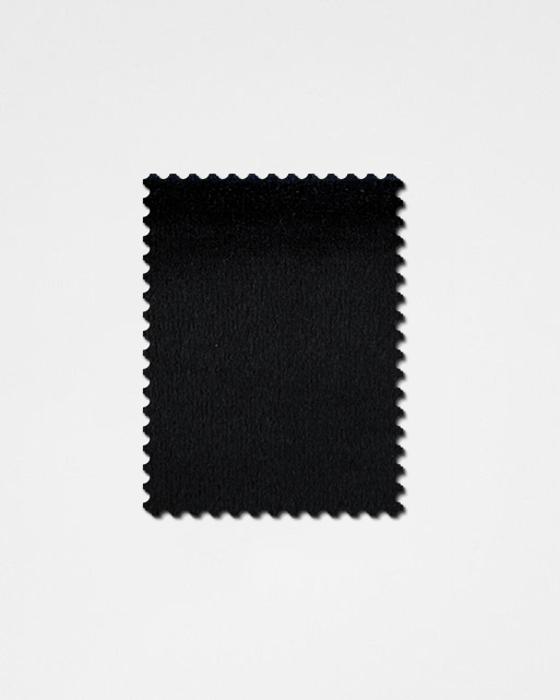 Black-08 Velvet Fabric Swatch-Weilai Concept