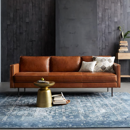 Barbican Two Seater, Three Seater Sofa, Real Leather