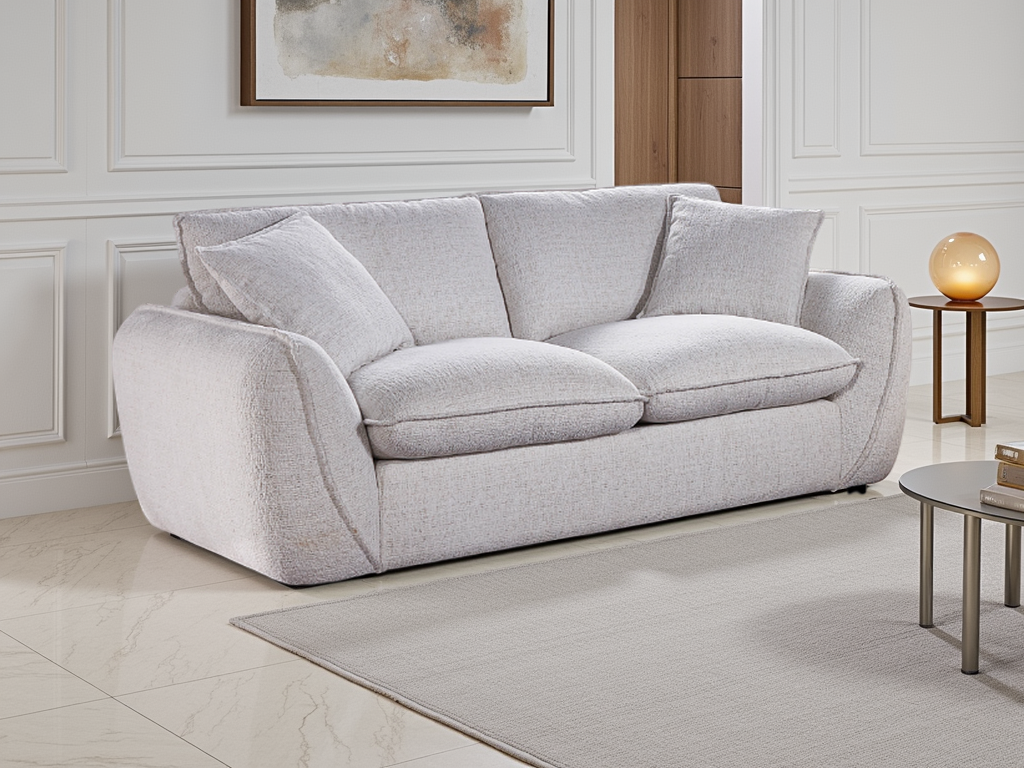 Berlin Sofa Beige 2 Seater