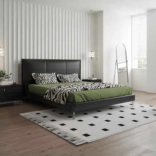 Kinza King Size / Super King Size Bed, Black
