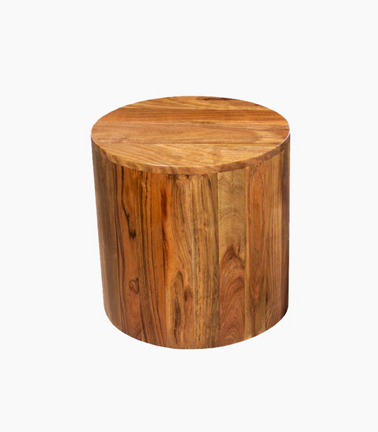 Jesper Rustic Acacia Wood End Table