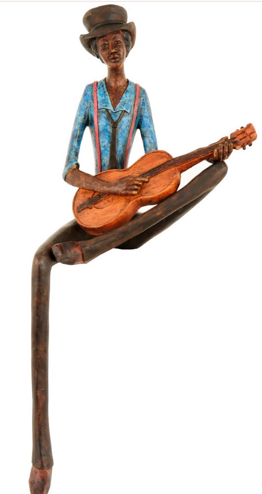 Sitting Jazz Band Strings