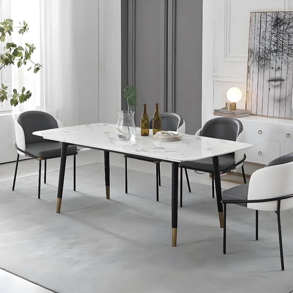 Malvern Dining Table, White